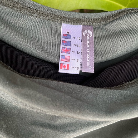 Military Green Bikini Bottom/Skirt - Picture 3 of 4